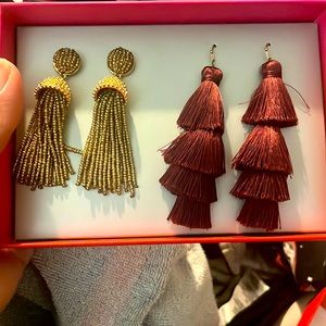 New Baublebar never fashion earrings